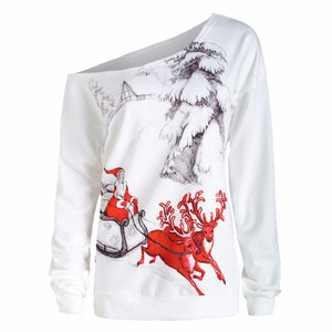 Long Sleeve Christmas Printing