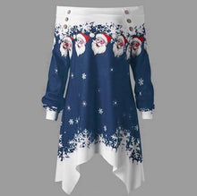 Load image into Gallery viewer, Christmas Blouse Off Shoulder