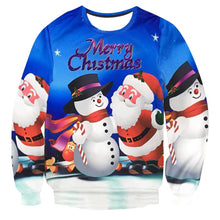 Load image into Gallery viewer, Christmas 3D Pattern Sweatshirt