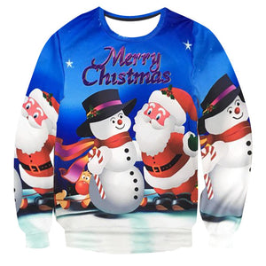 Christmas 3D Pattern Sweatshirt